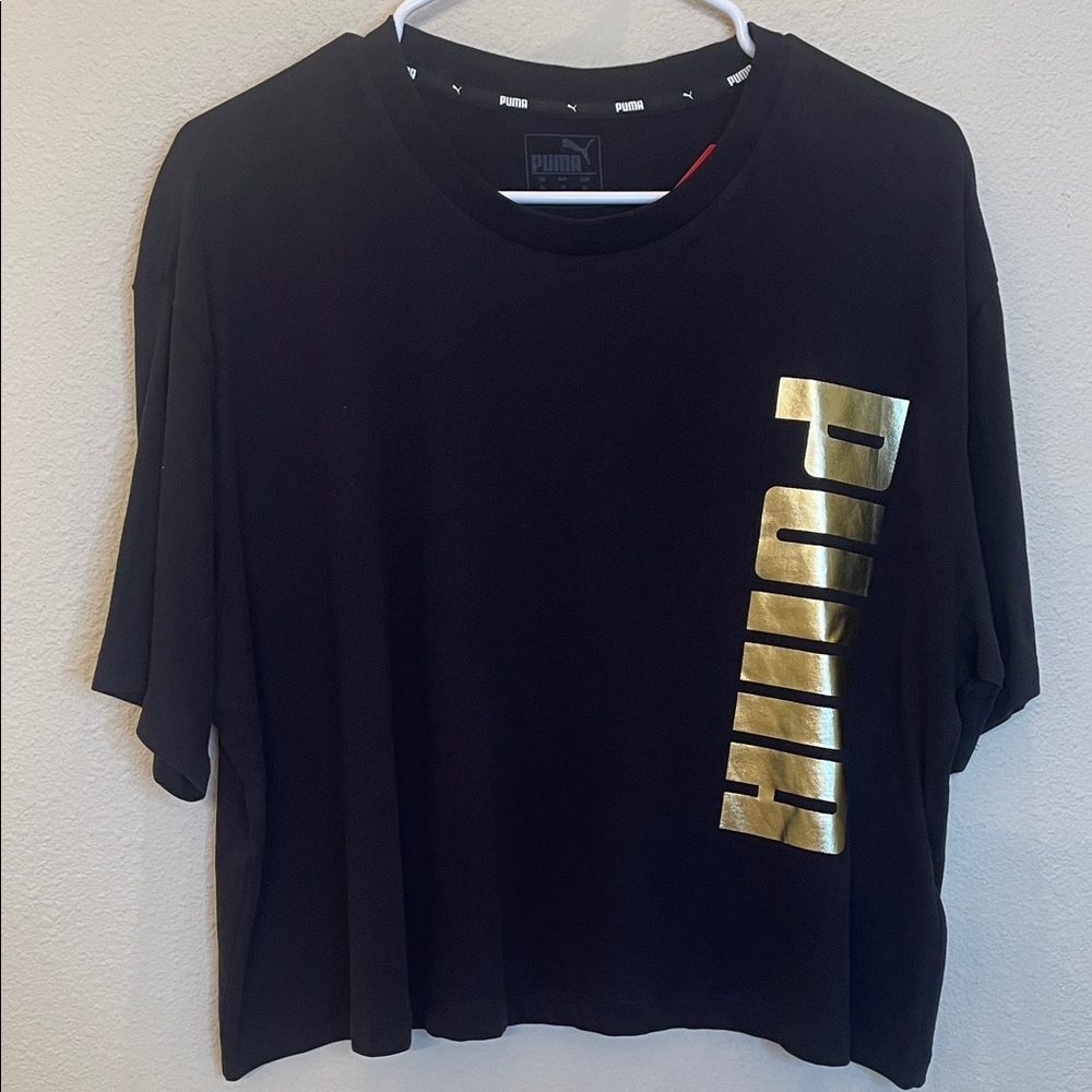 NWT Puma Holiday Pack Crop Shirt Size XL
